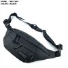X-Copper Unisex Premium Crossbody Waist Pack Chest Beg WP-7303 - WP-7303 BLACK